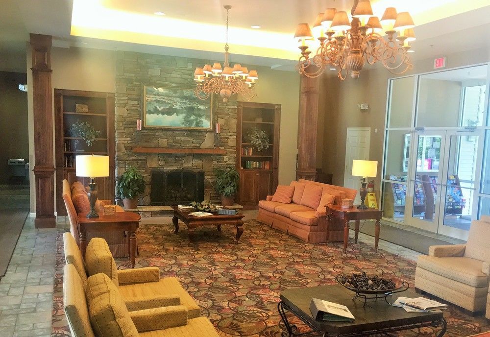 Vacation Village In The Berkshires Hancock Exteriör bild The lobby of the new building