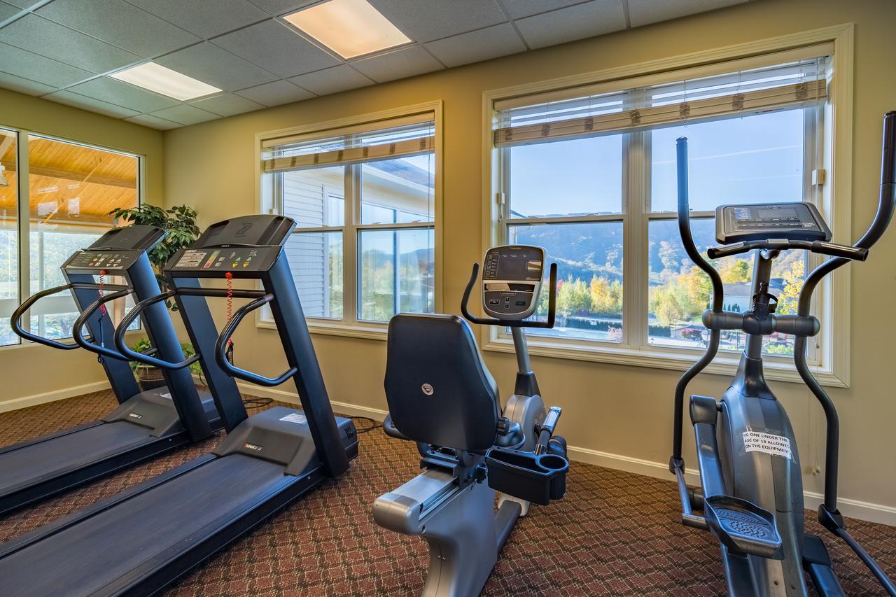 Vacation Village In The Berkshires Hancock Exteriör bild The gym at the Lodge at Whitefish